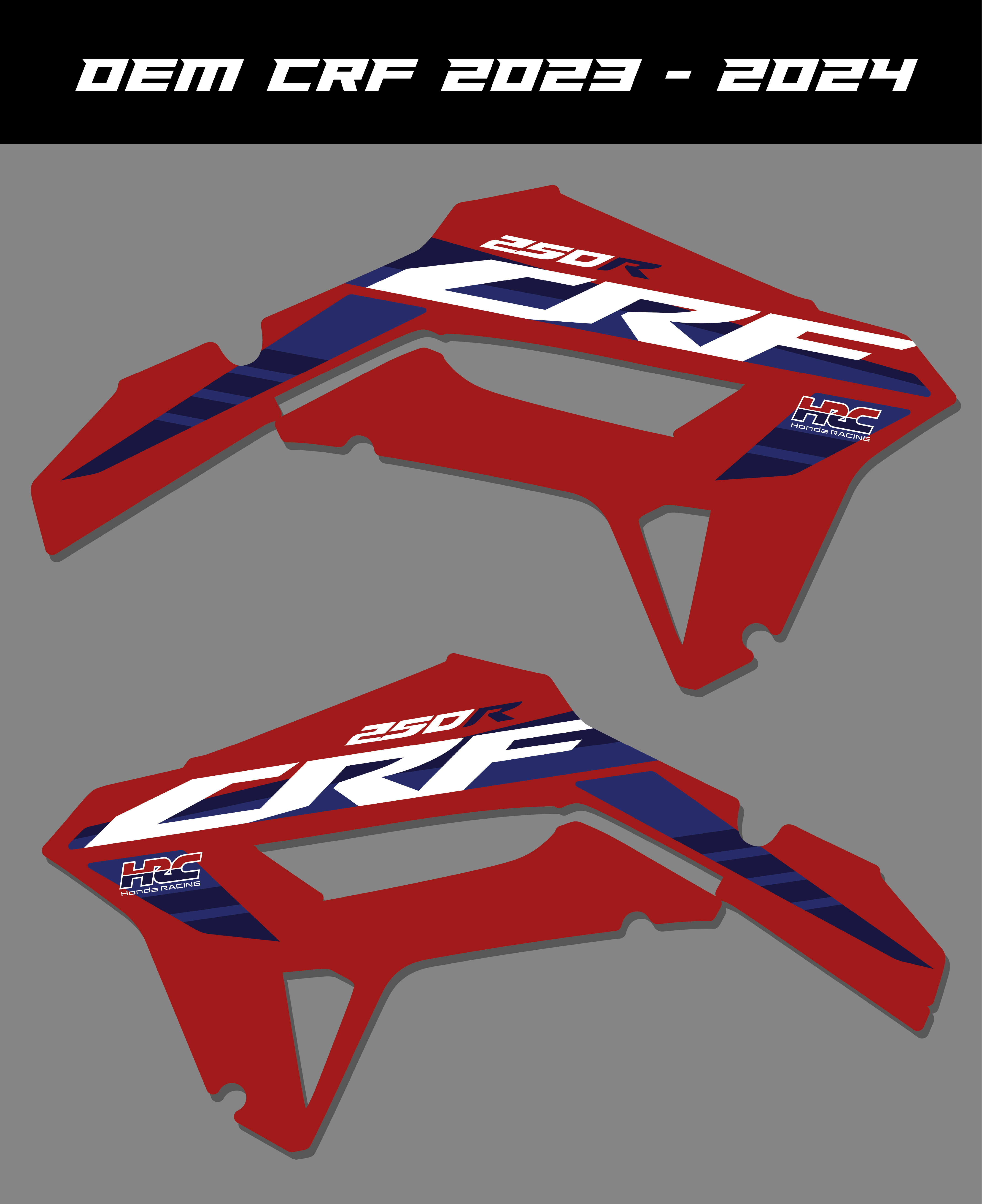 Honda OEM 23-24 CRF Graphics – TB Graphics LTD