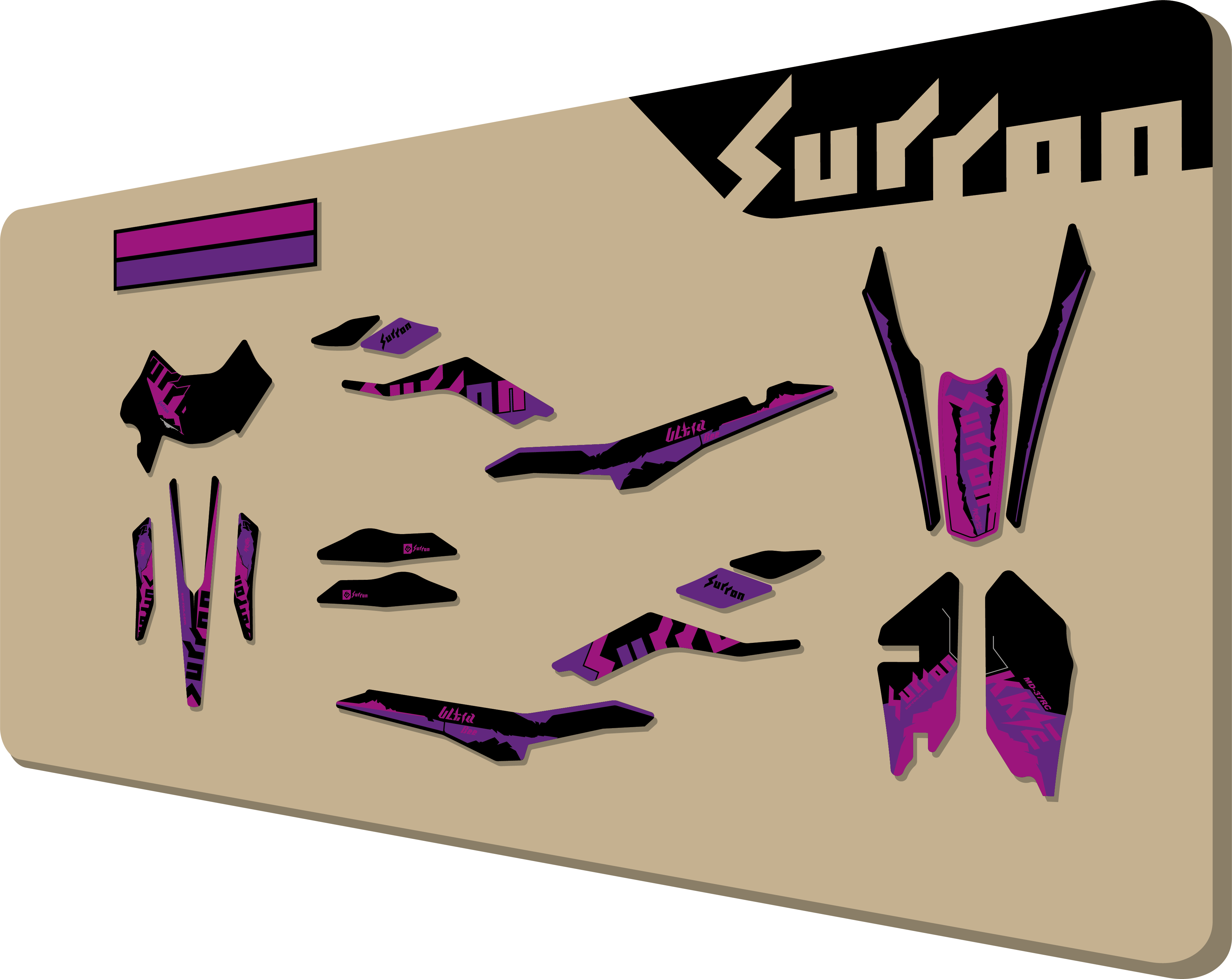 Surron Ultra Bee OEM Two Tone Purple – TB Graphics LTD