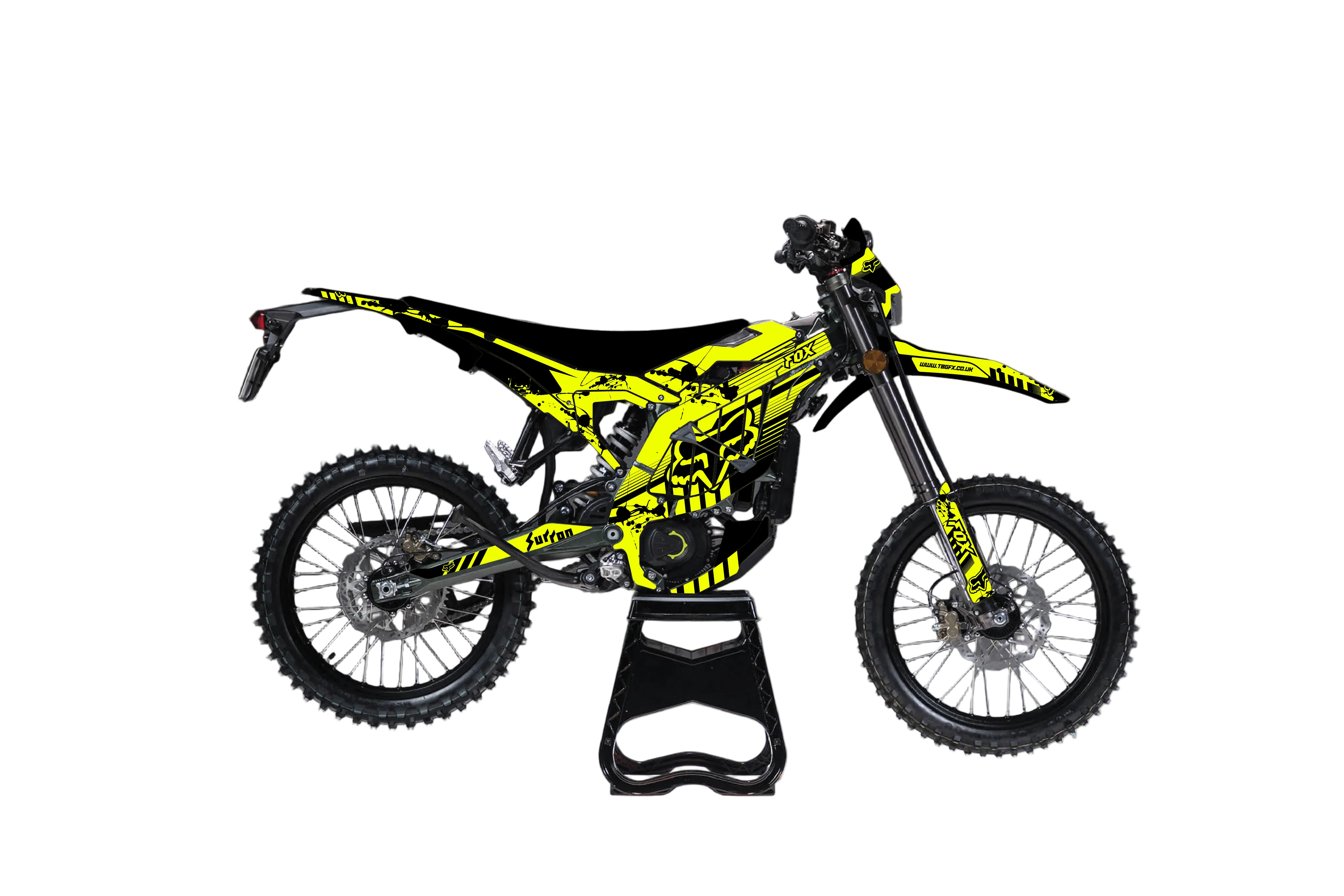 Flo Yellow Graphics Surron Ultra Bee