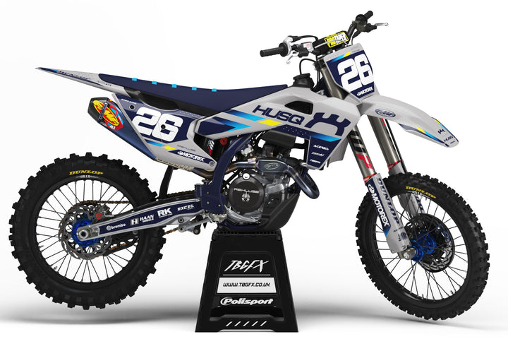 Husqvarna "Factory 25" Grey Graphics Kit