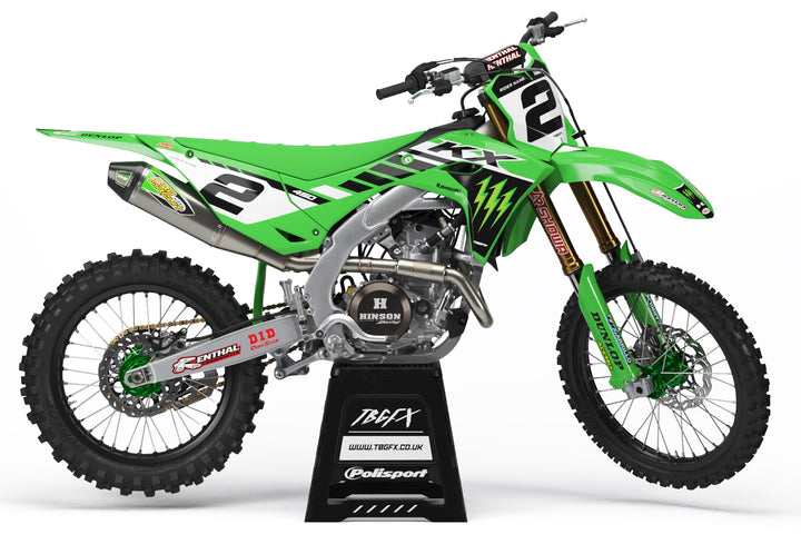 Kawasaki "Stock 25" Graphics Kit