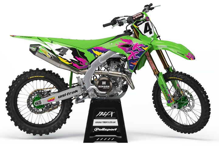 Kawasaki "Retro" Graphics Kit