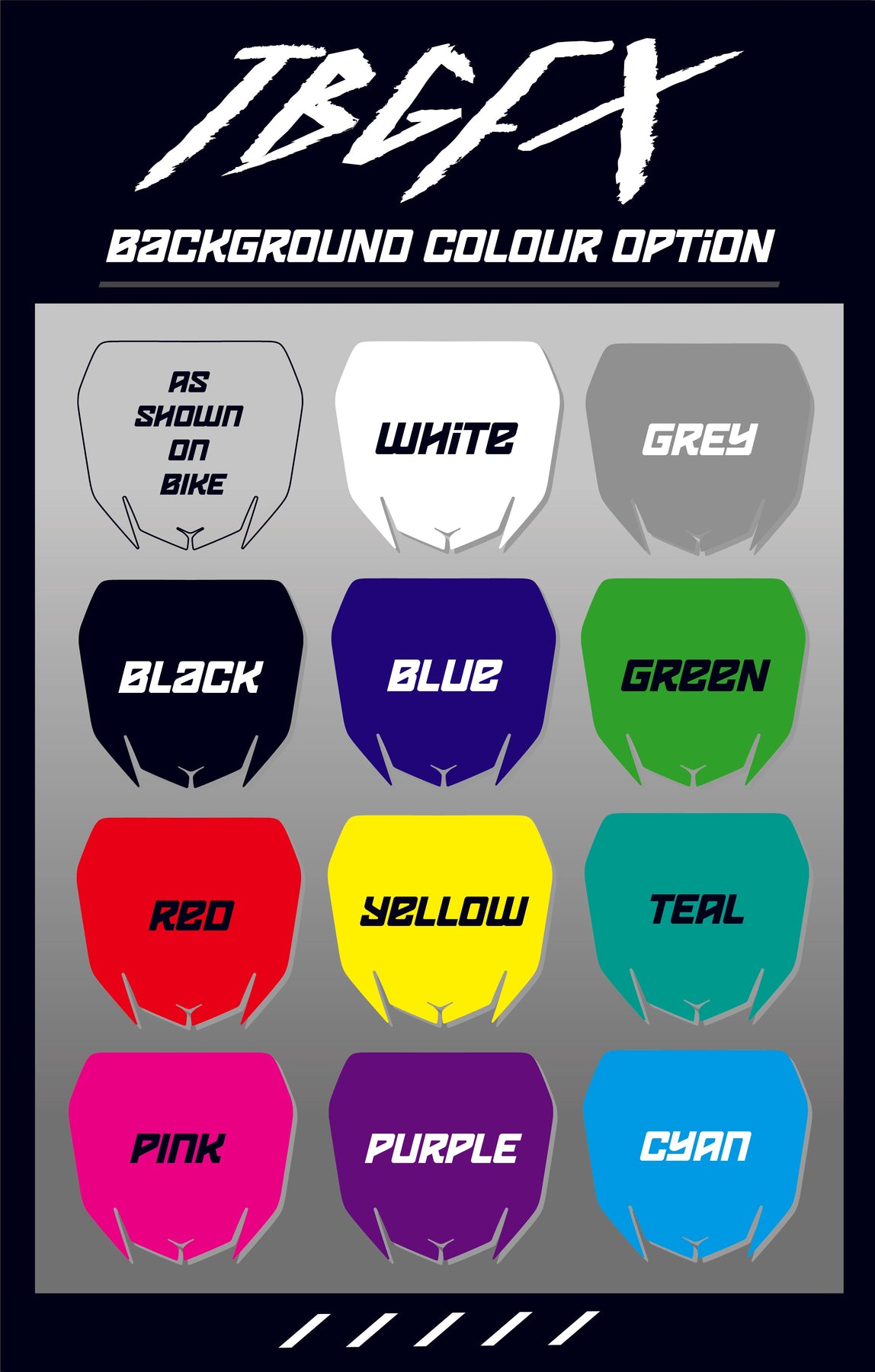 Triumph 'Glory' Union Graphics Kit – TB Graphics LTD