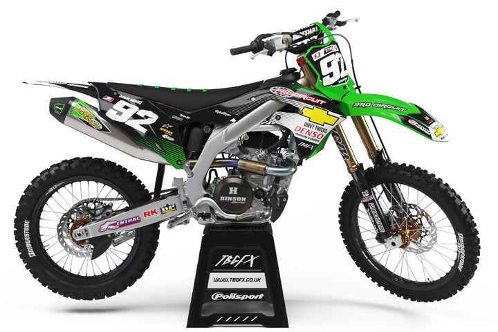 Kawasaki "PRO CHEVY" Graphics Kit