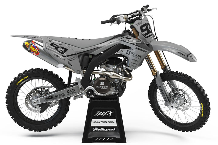 Kawasaki "BUD" GREY Graphics Kit